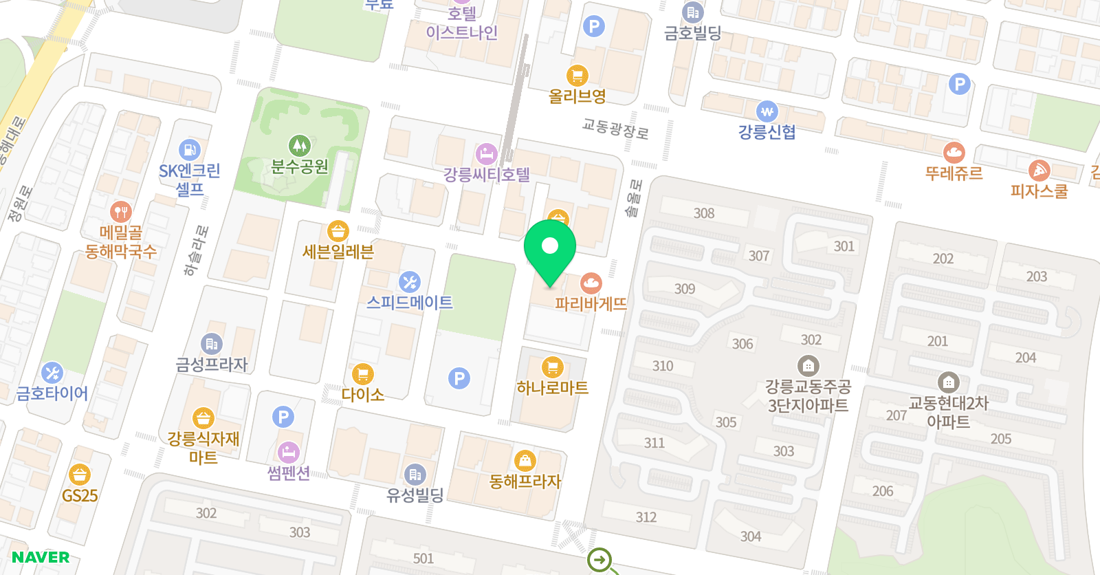 수올림 수학전문학원 위치