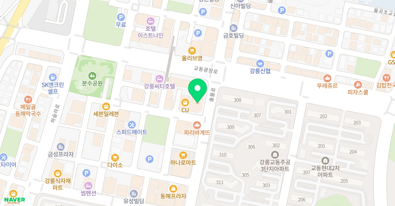 세움명문학원 위치