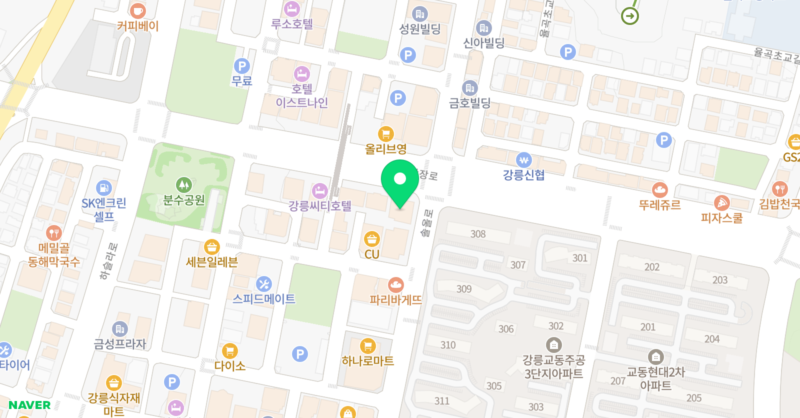 마스터 수학학원 위치