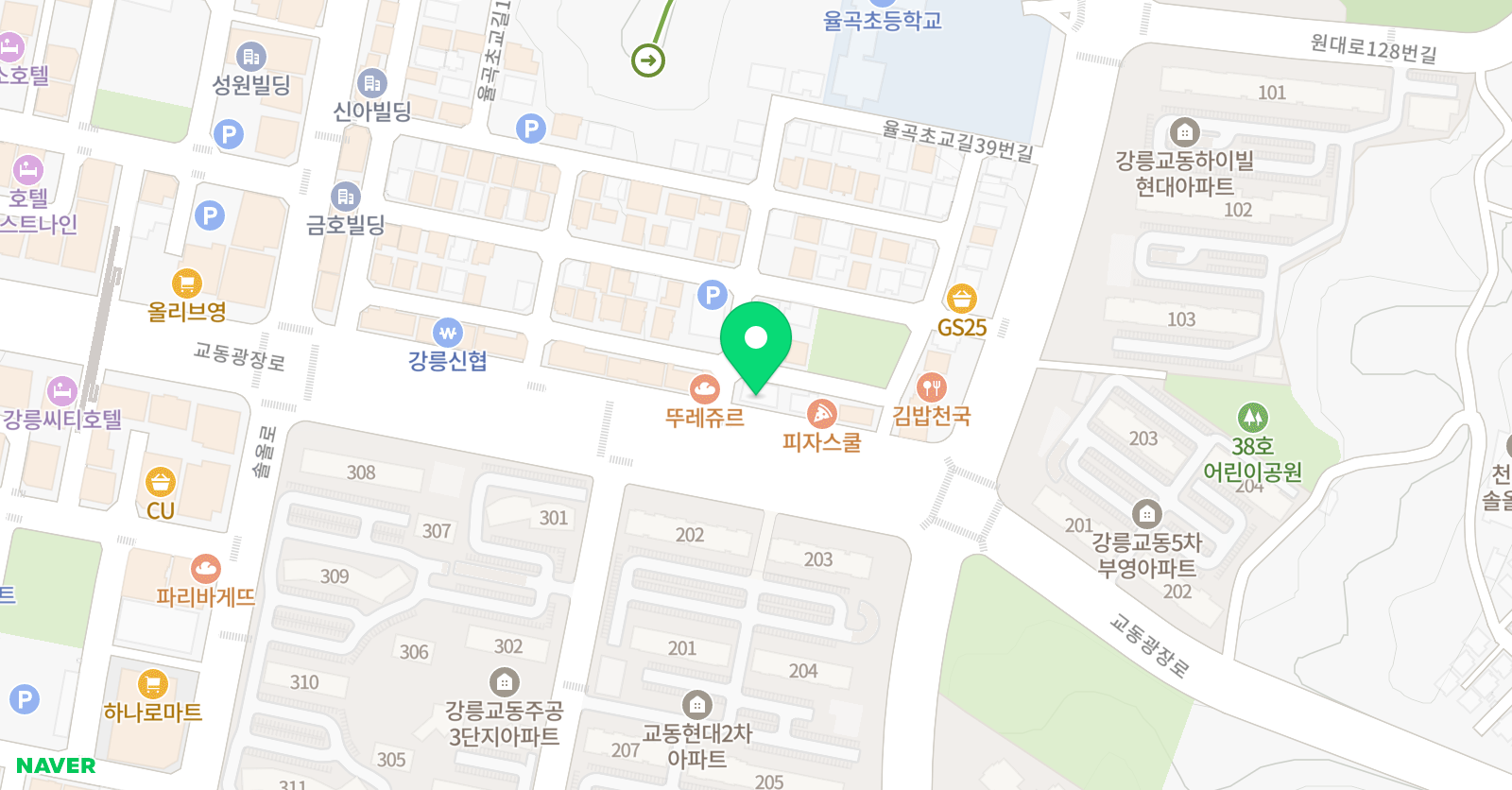 매쓰랩 수학학원 위치