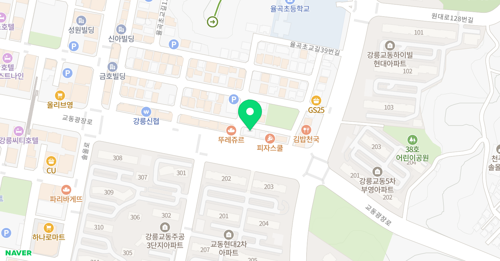 참사랑 영어학원 위치