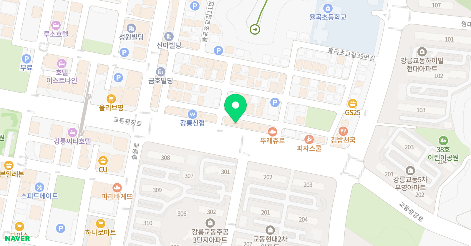 유샘 수학학원 위치