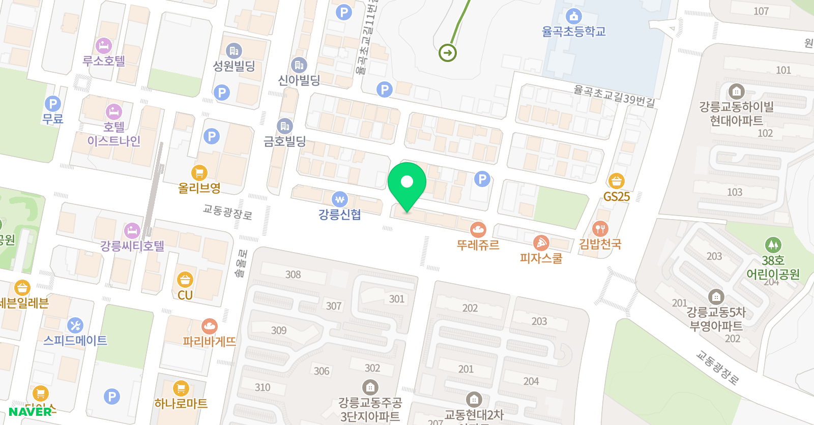 파로스 어학원 위치