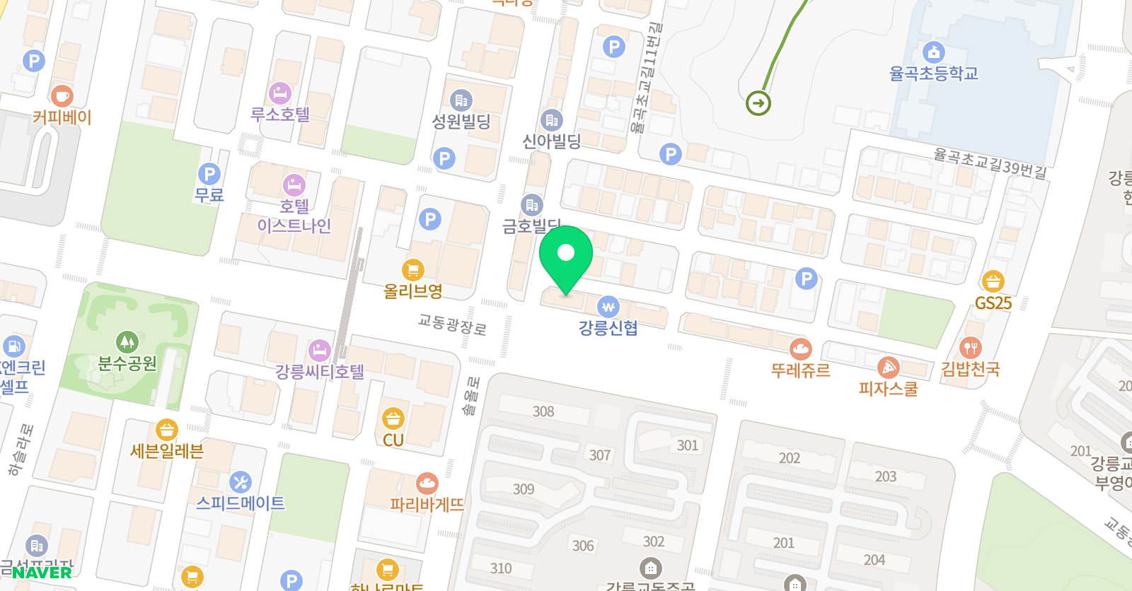 뉴스쿨 학원 위치