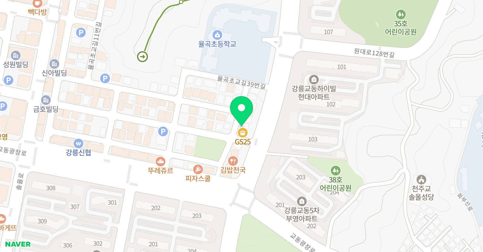더함 미술학원 위치