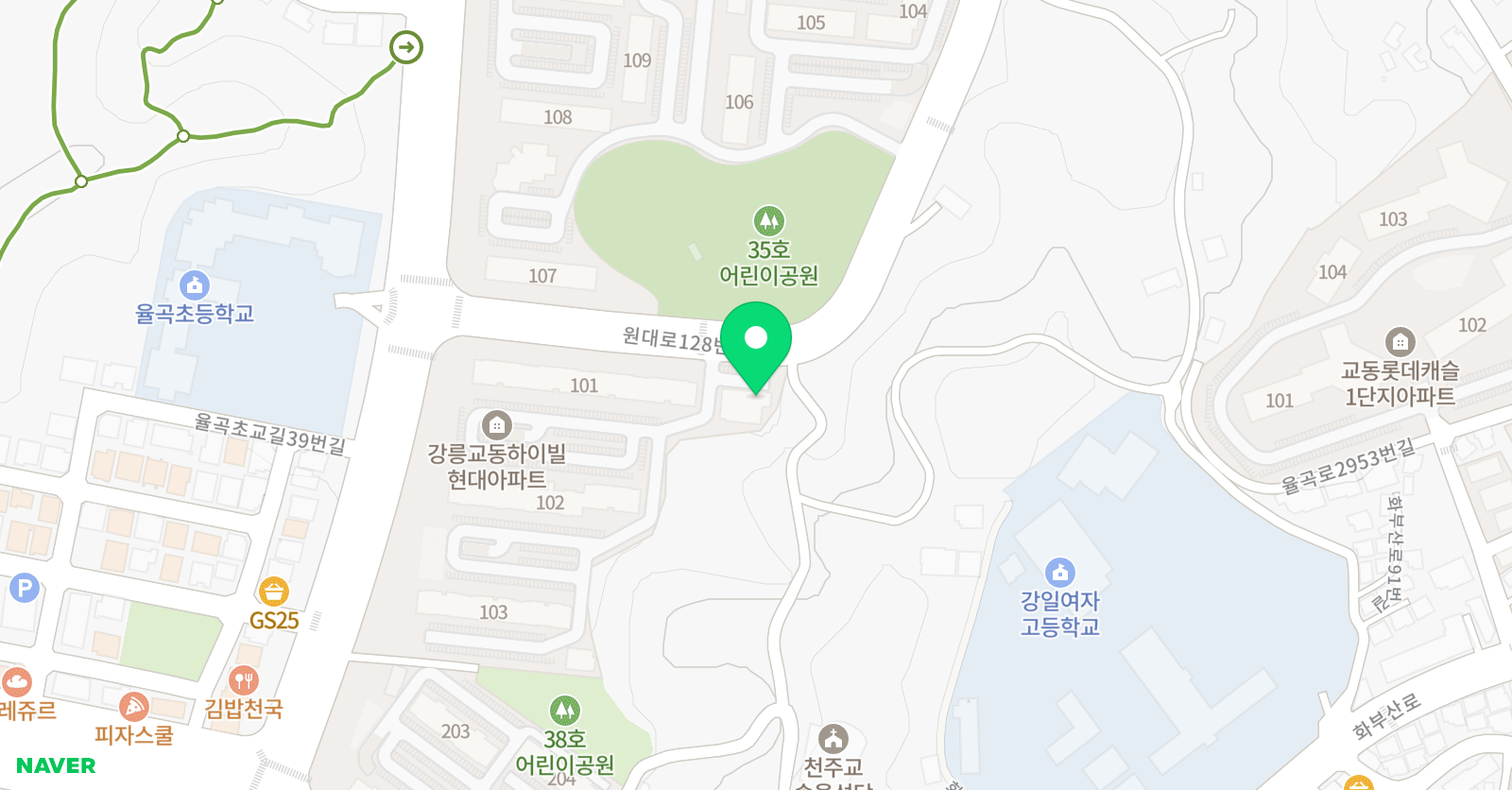 그린물감 미술교습소 위치