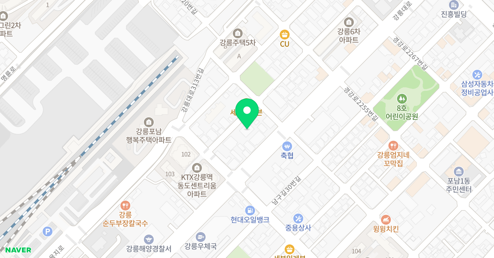 강릉비전센터 위치