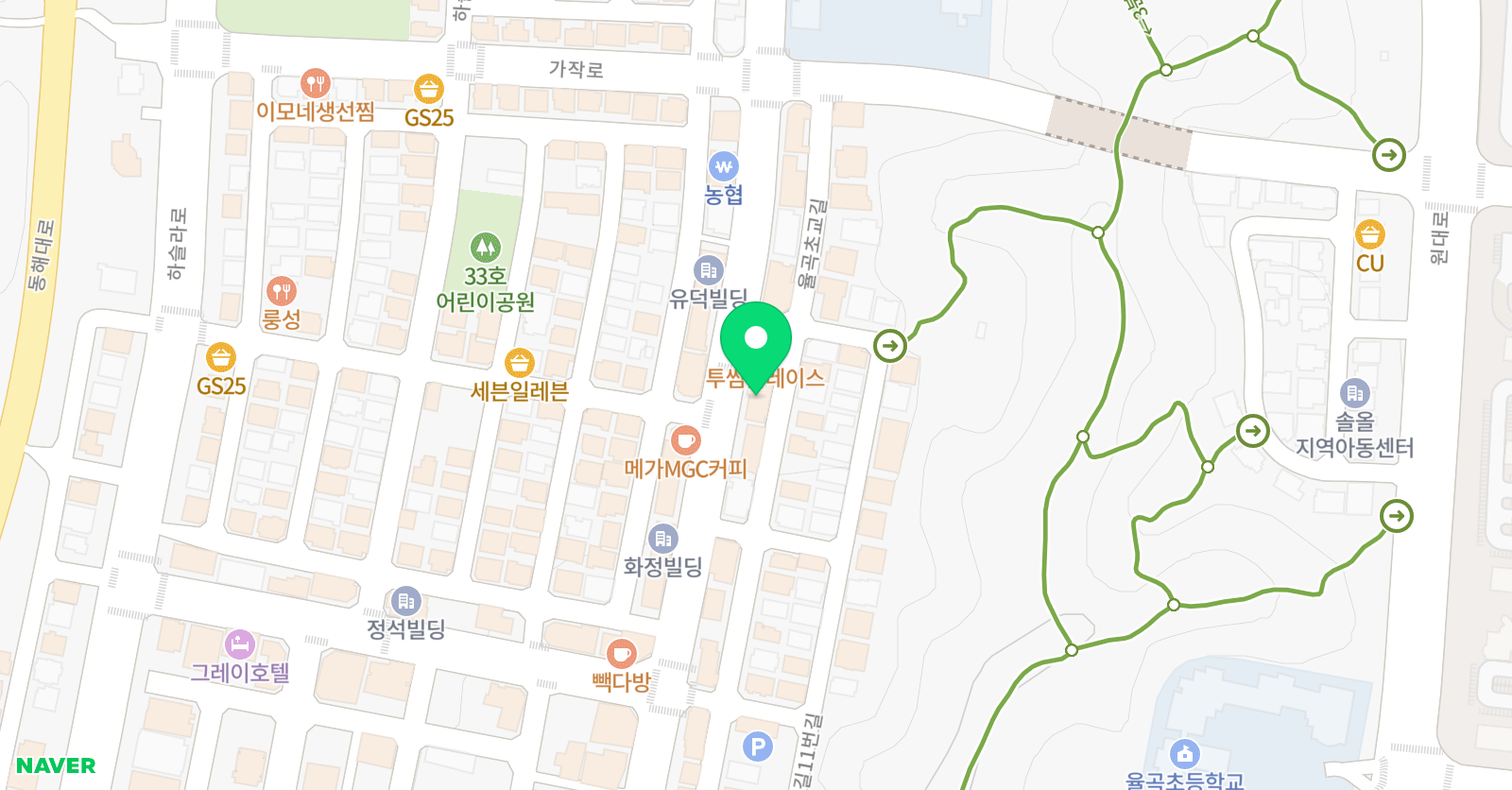 CMS 강릉율곡영재교육센터 위치