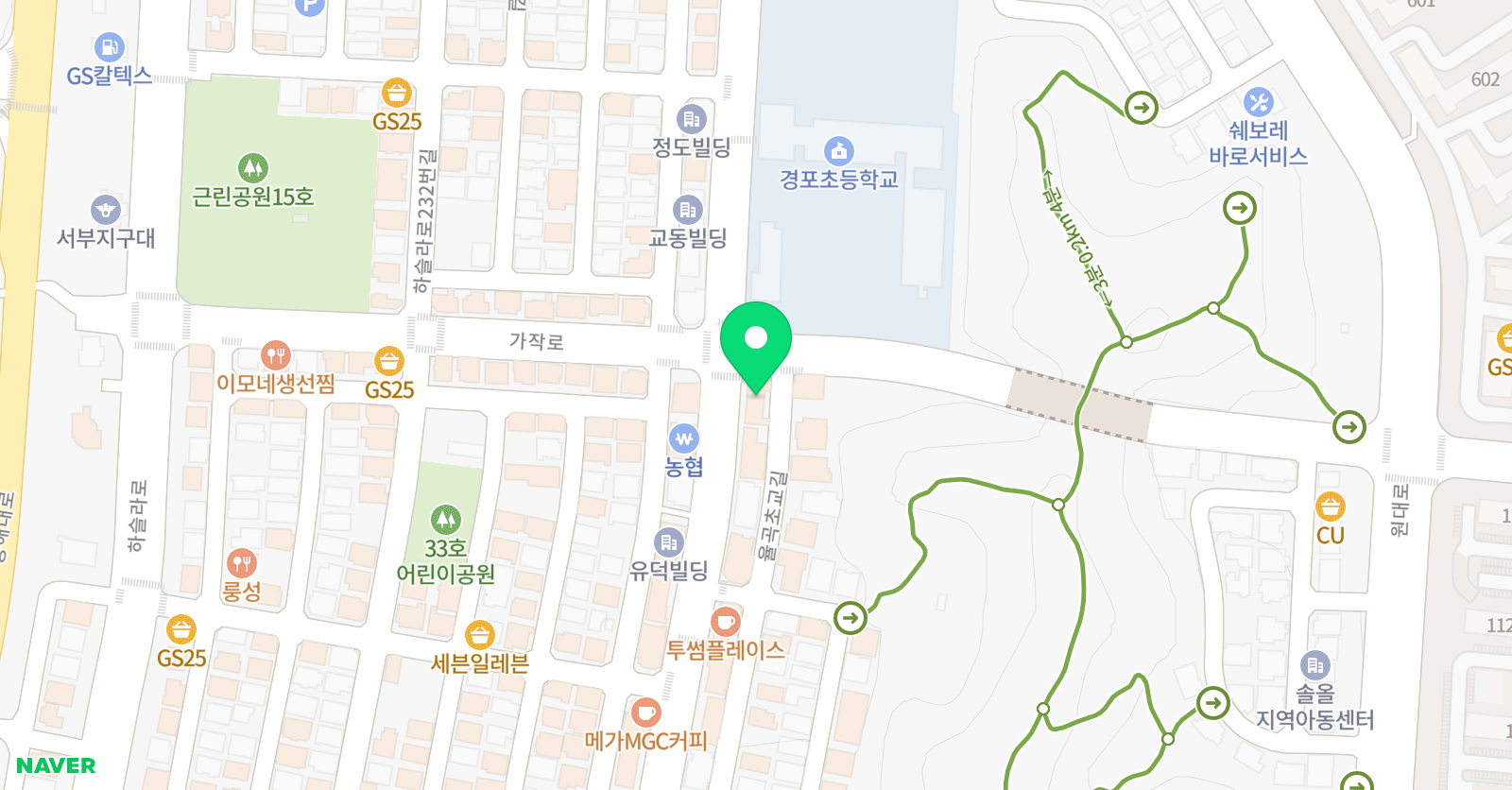 하미 어학원 위치