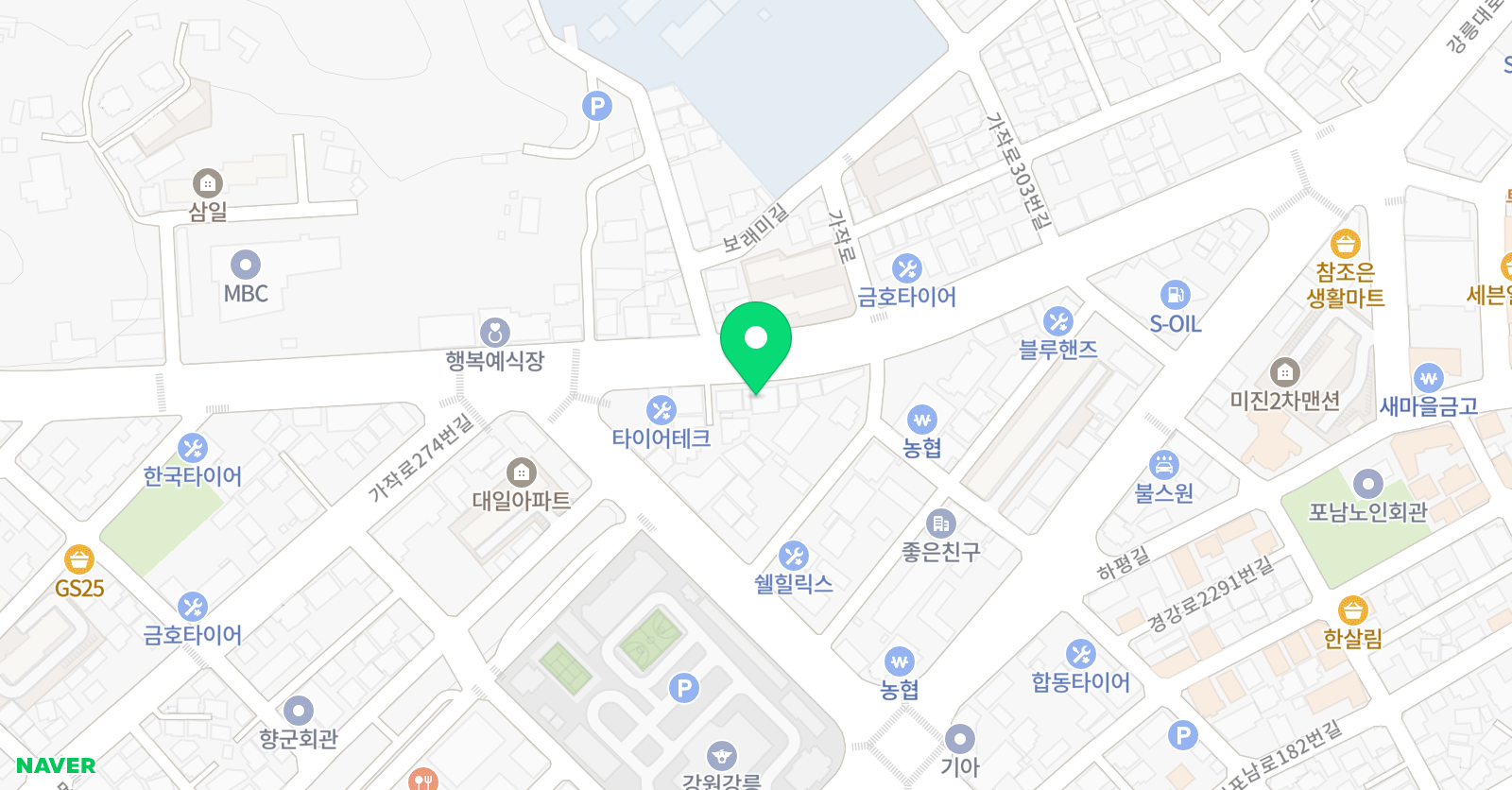 주영 수학전문학원 위치