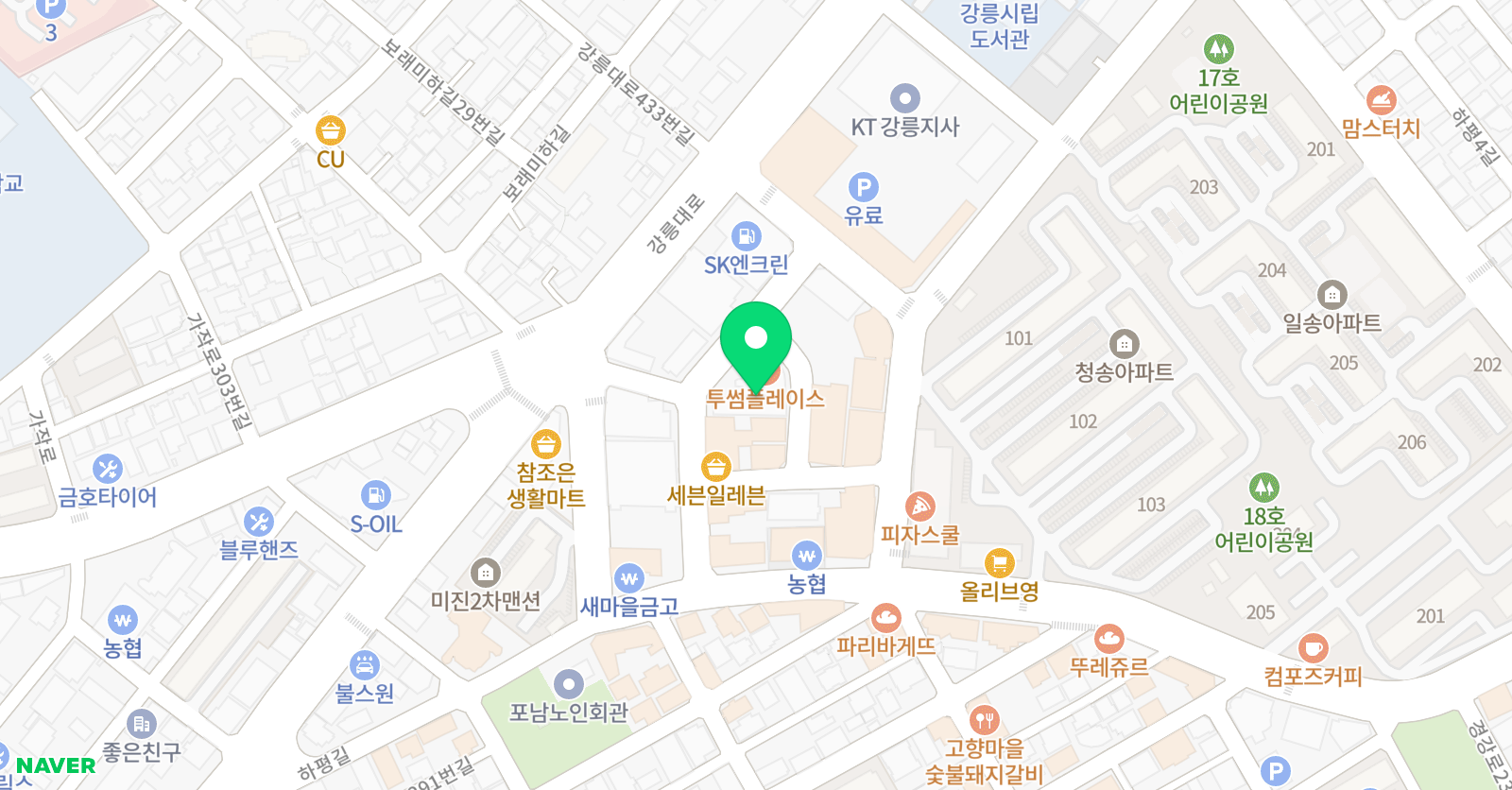 리스펙 스포츠클럽 위치
