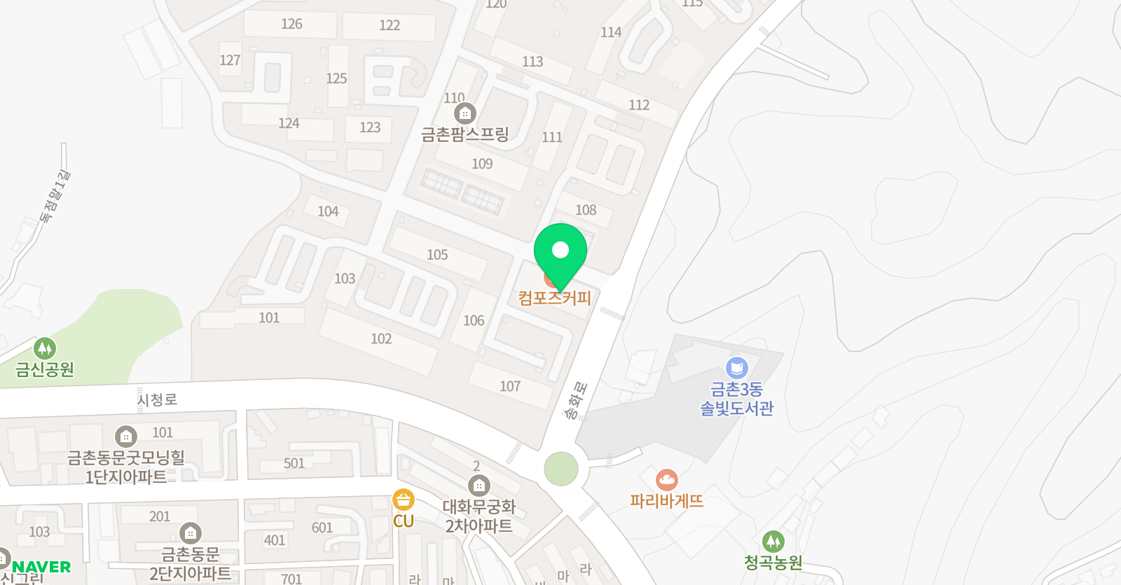 쏠라뮤직 음악학원 위치
