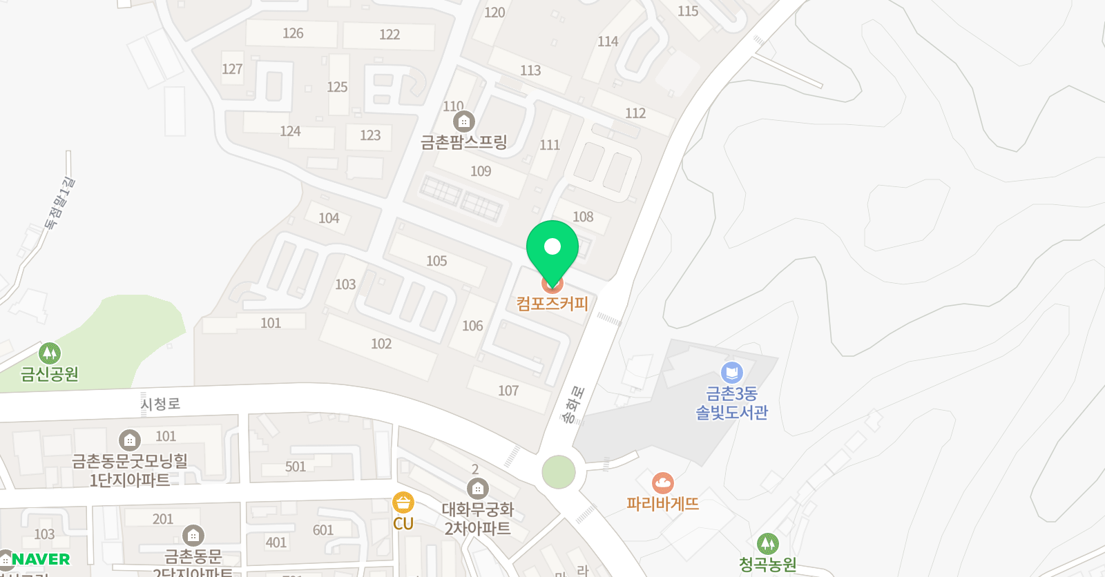 위즈 영어학원 위치