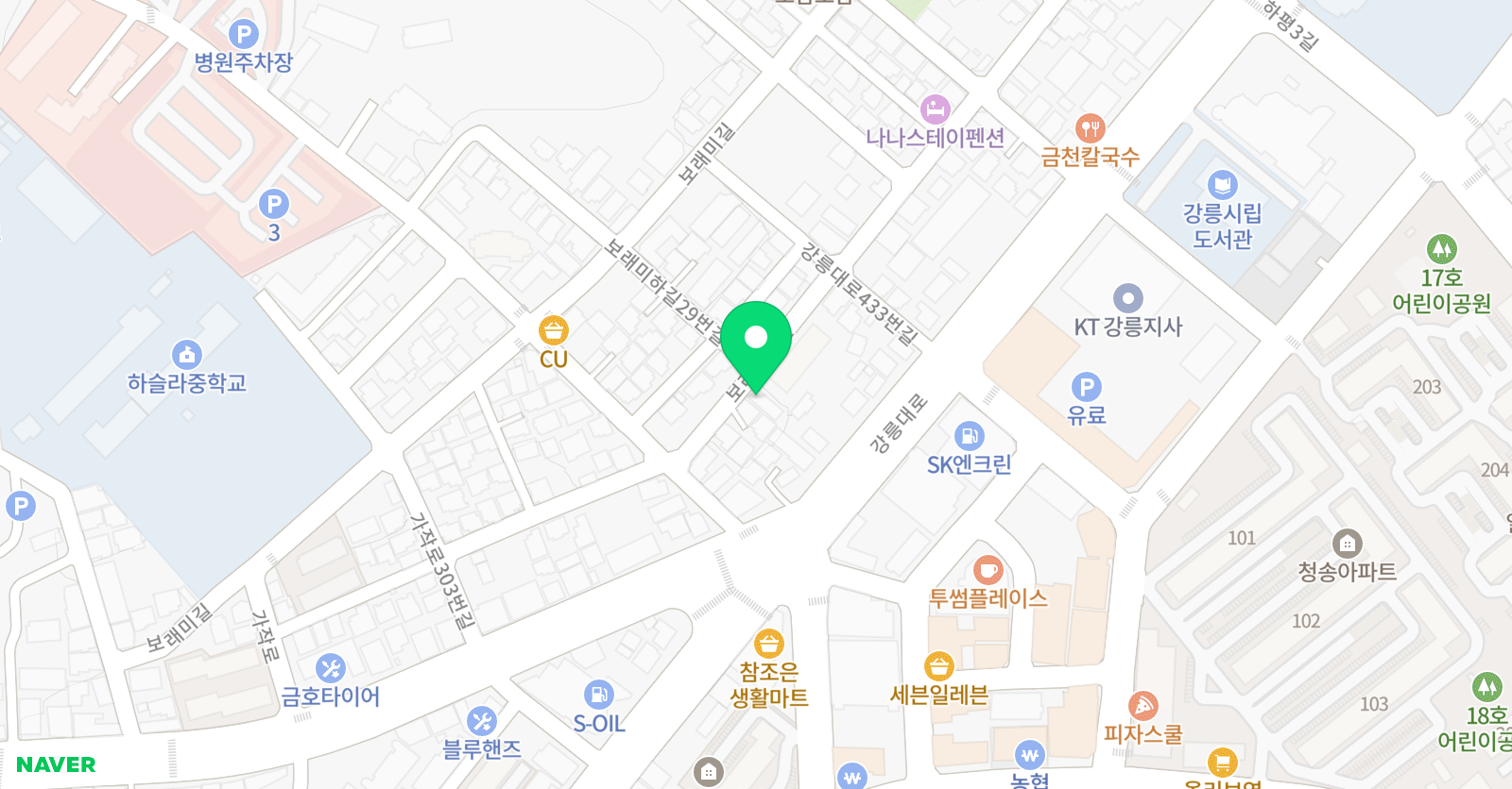 호소카와 일본어학원 위치