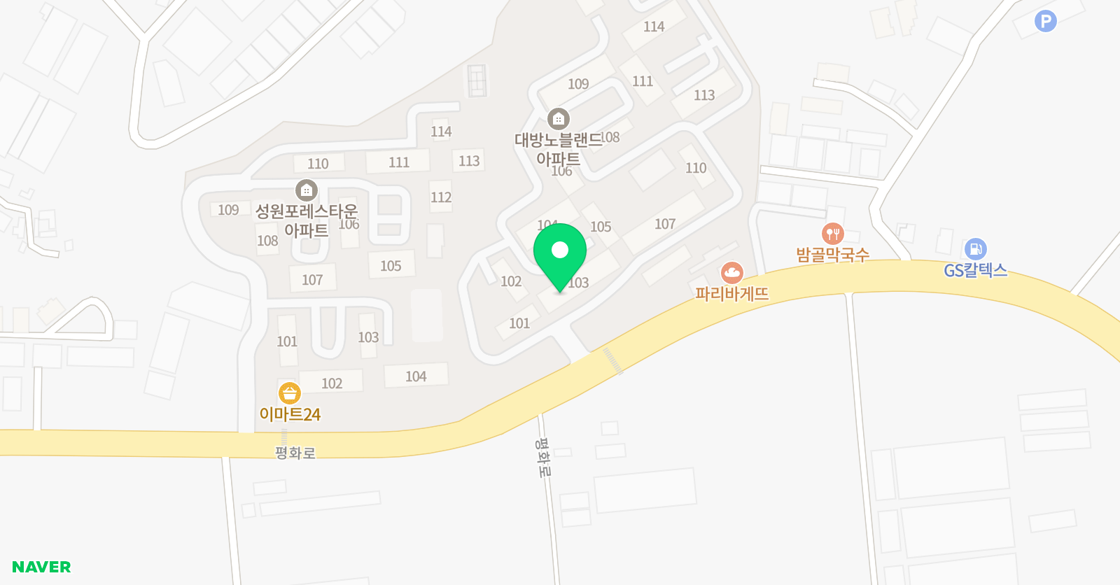 티앤비 수학공부방 위치