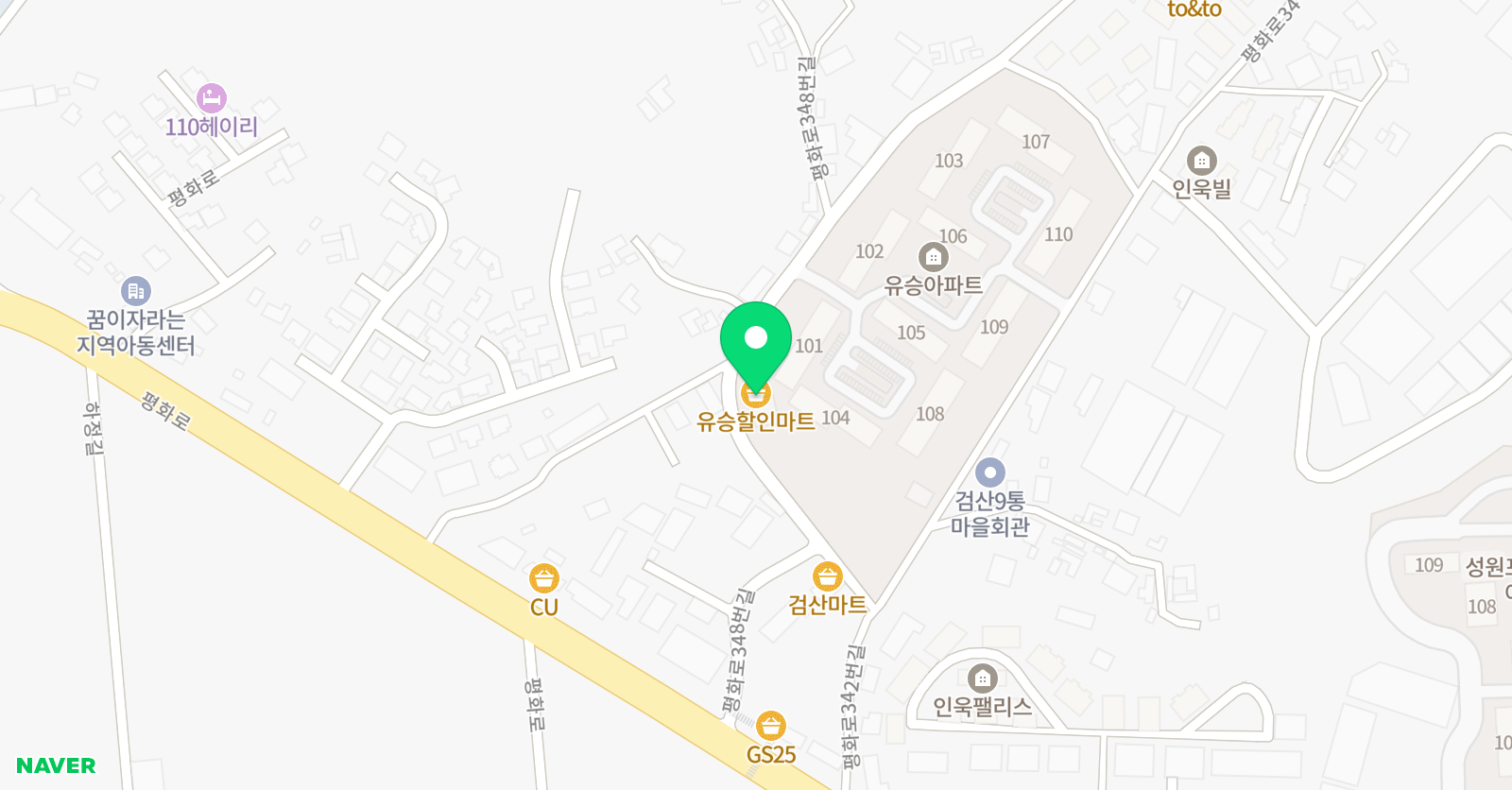 파스텔 미술 위치