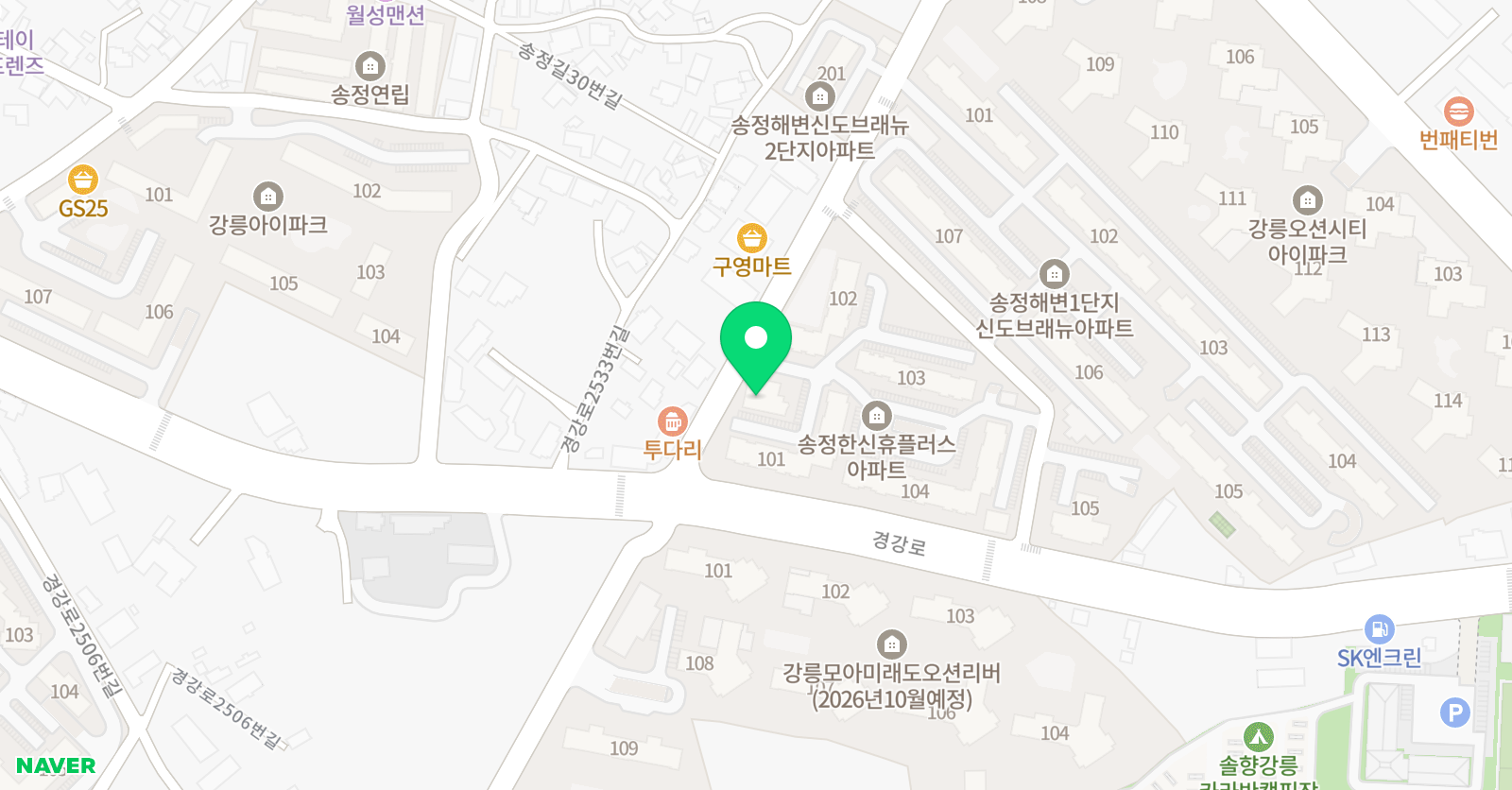 열린 음악학원 위치