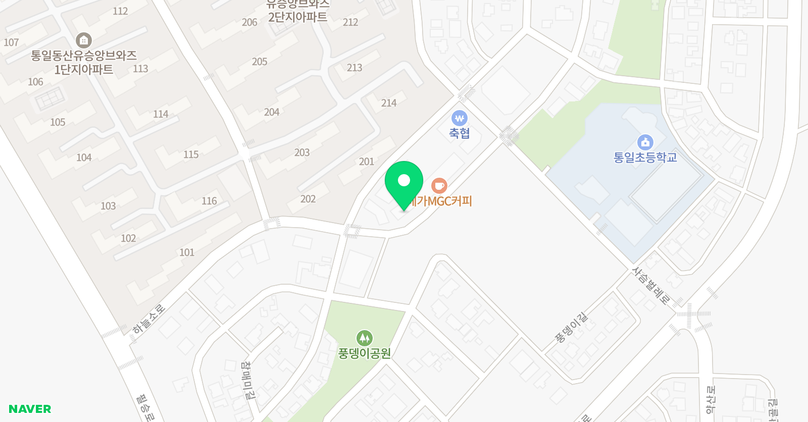 한국석사 체육관 위치