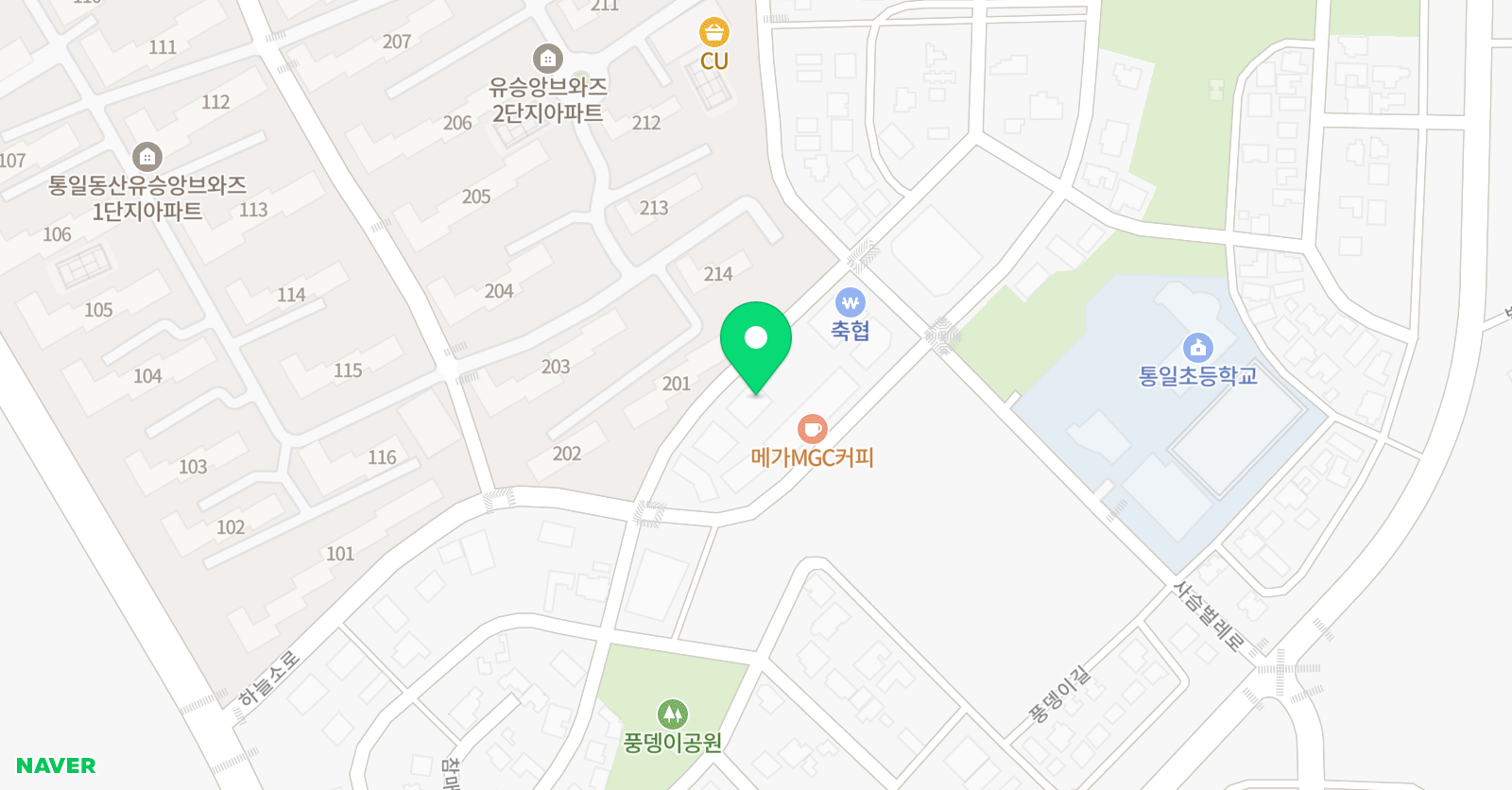 글로리아 음악학원 위치