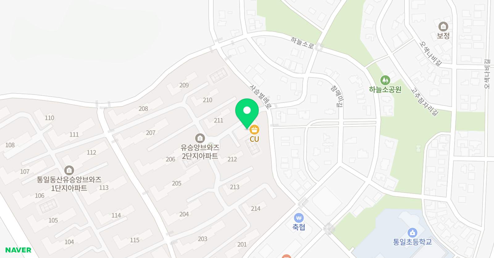 아트숲 미술학원 위치