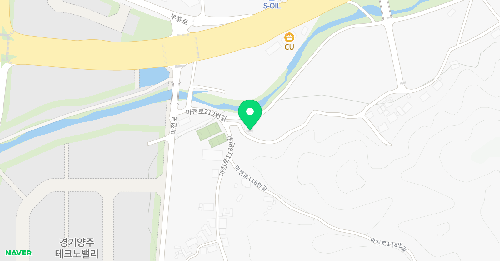 마스터 풋볼클럽 양주점 위치