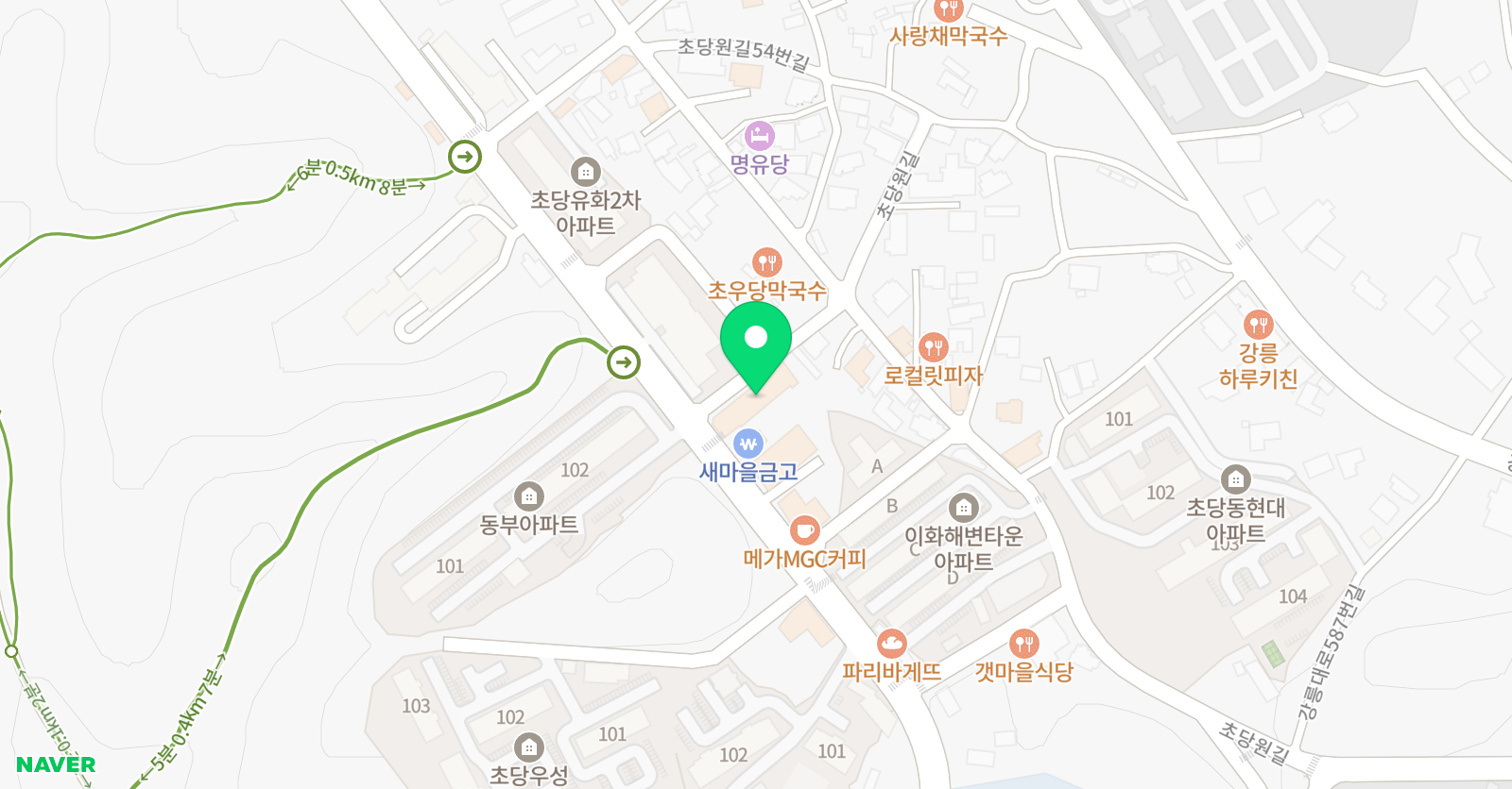 바하 음악학원 위치
