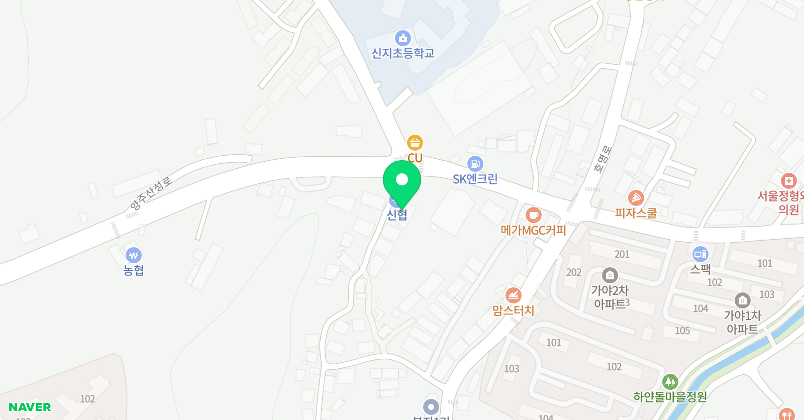 엠베스트SE 양주백석점 위치