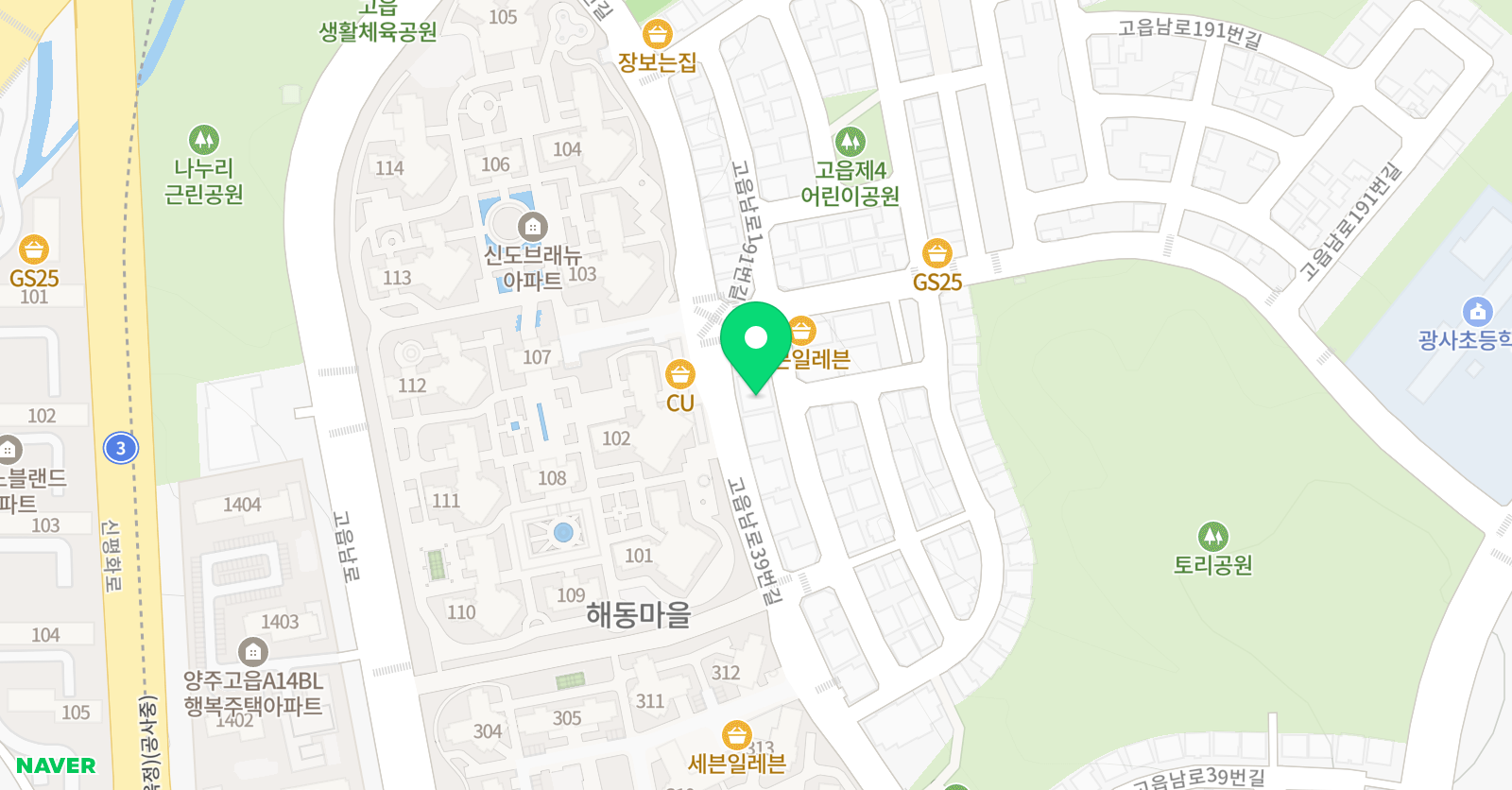 이쌤 수학학원 위치