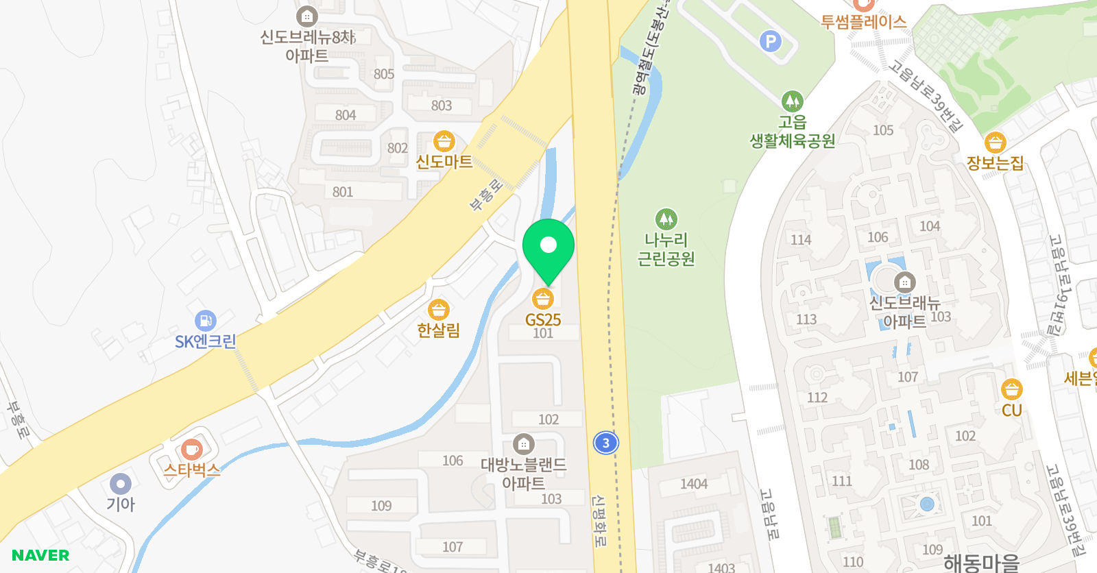 예쁜음 피아노음악교습소 위치