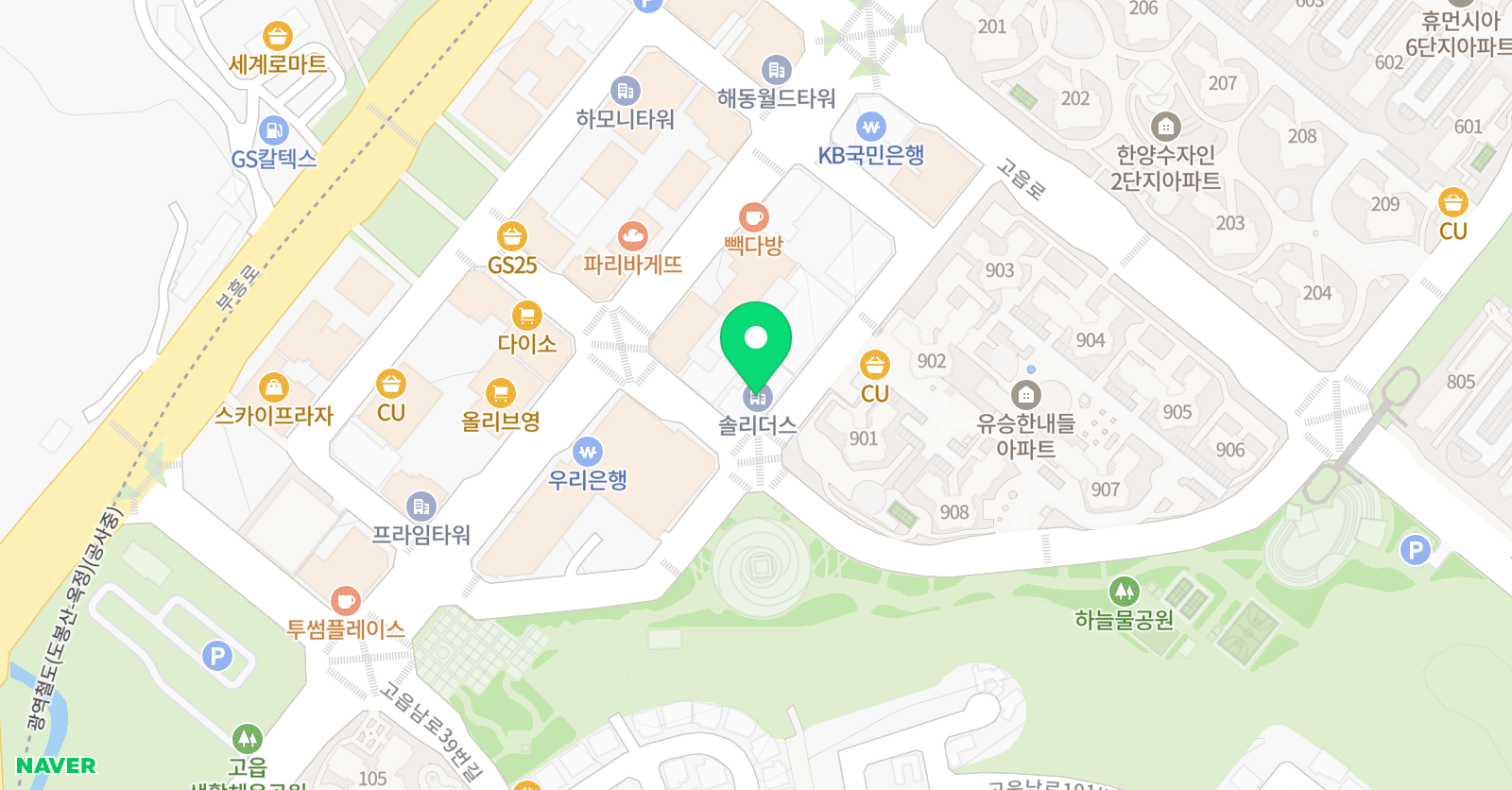 두칸음악학원 위치