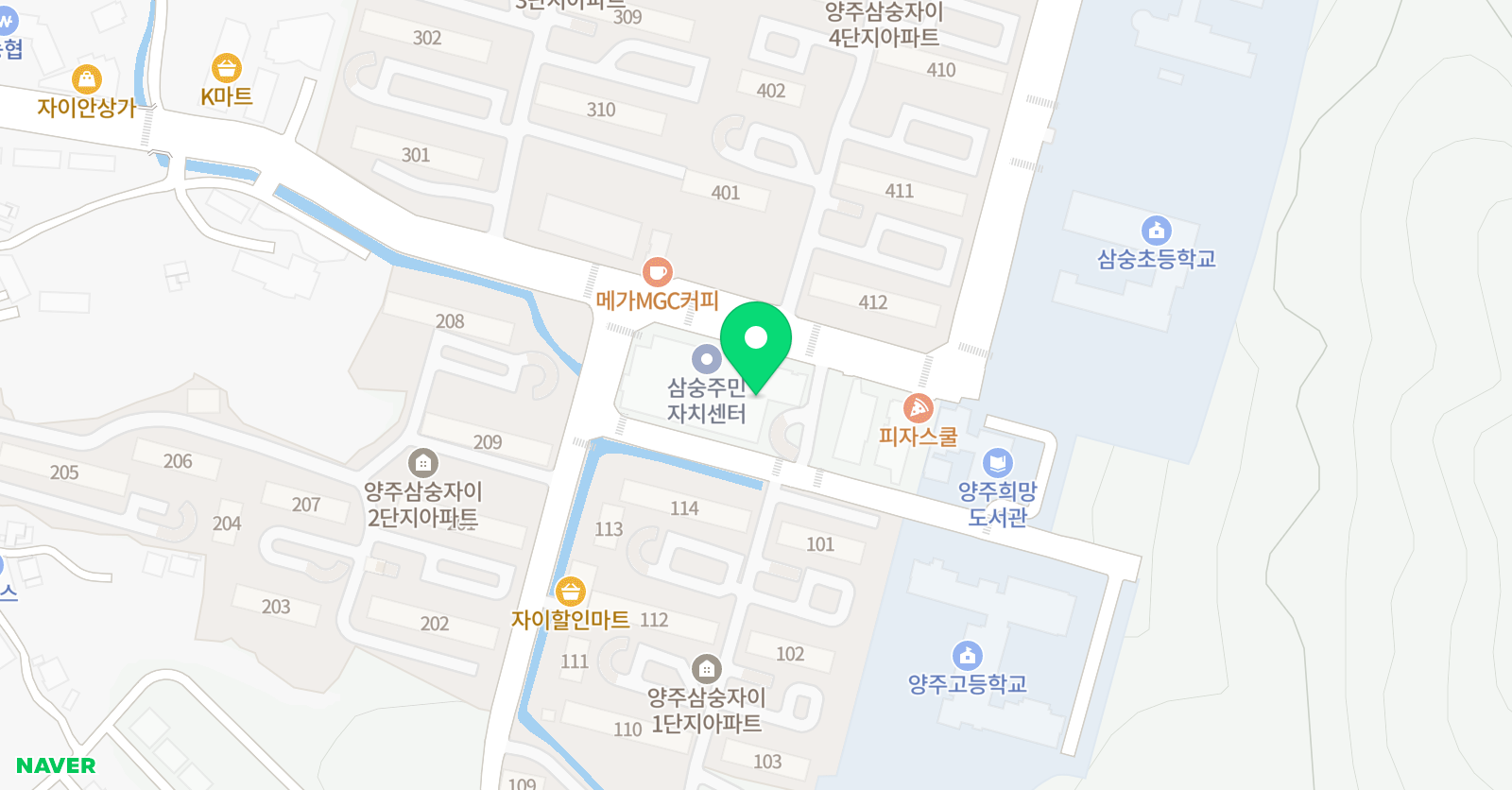 하모니 음악학원 위치