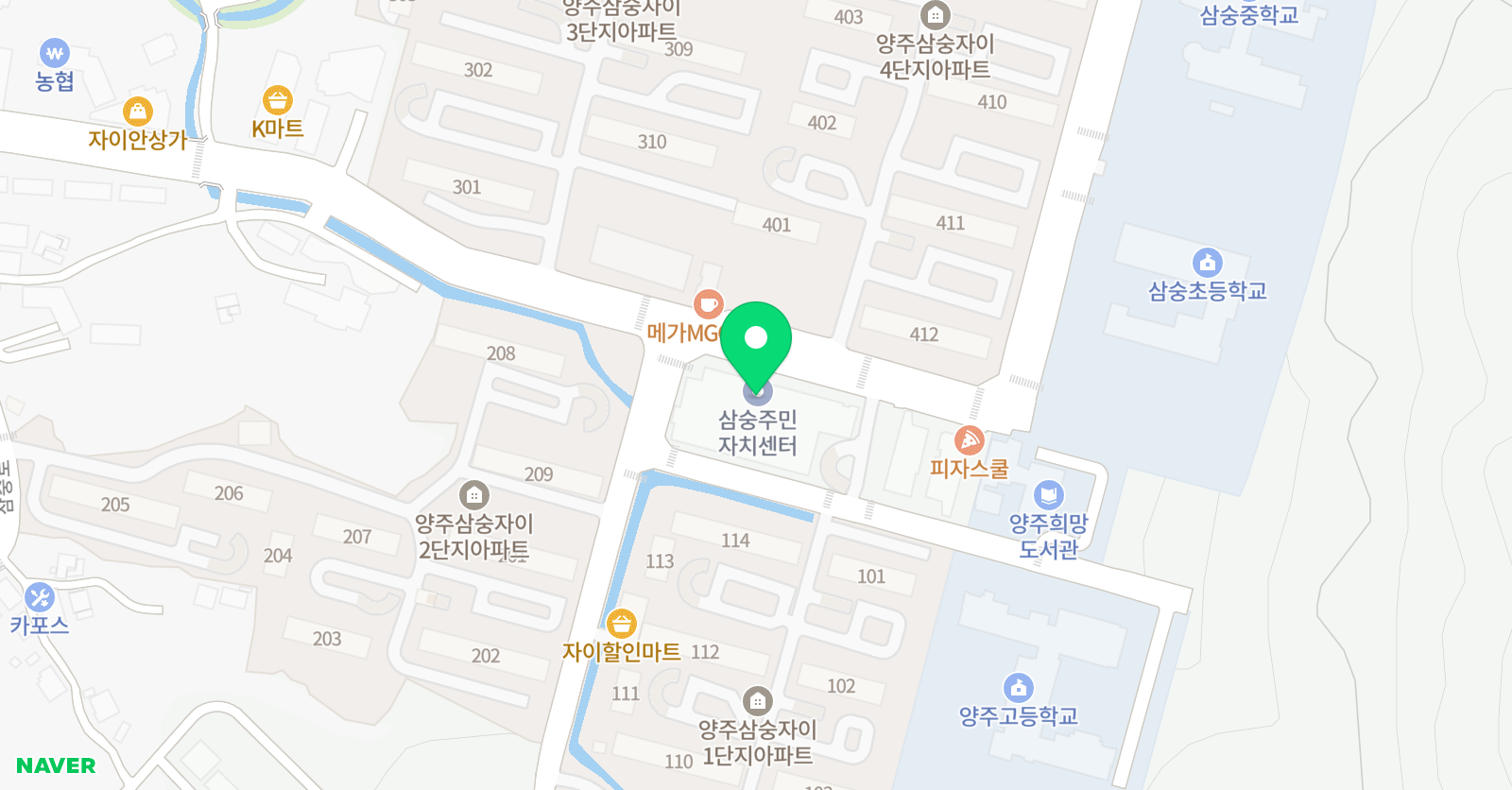 보아스 음악학원 위치