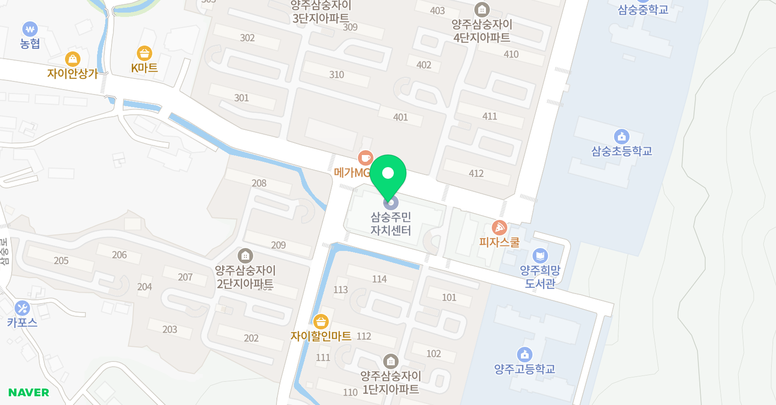 파워스터디 학원 위치