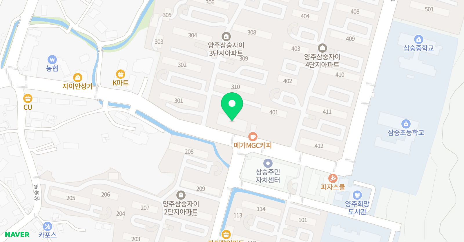 한미 태권도 위치