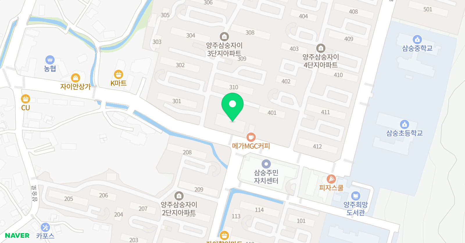 장쌤 수학교습소 위치
