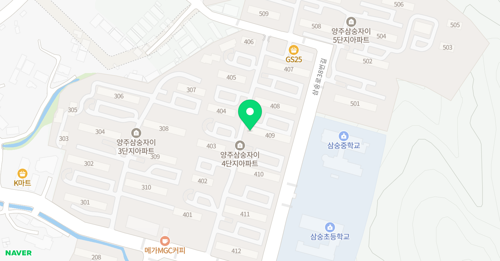 캐피타운 미보영 영어교습소 위치
