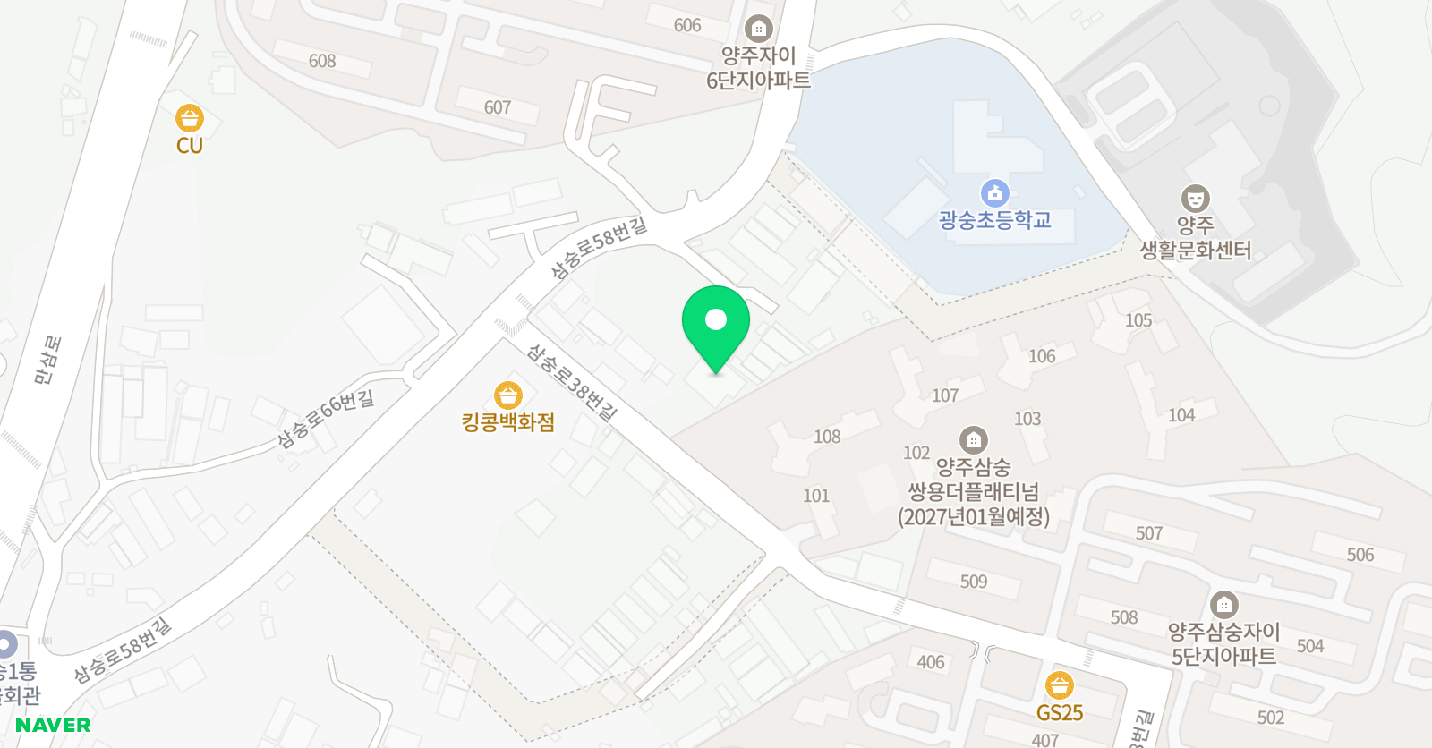 디티실용음악앤댄스학원 위치