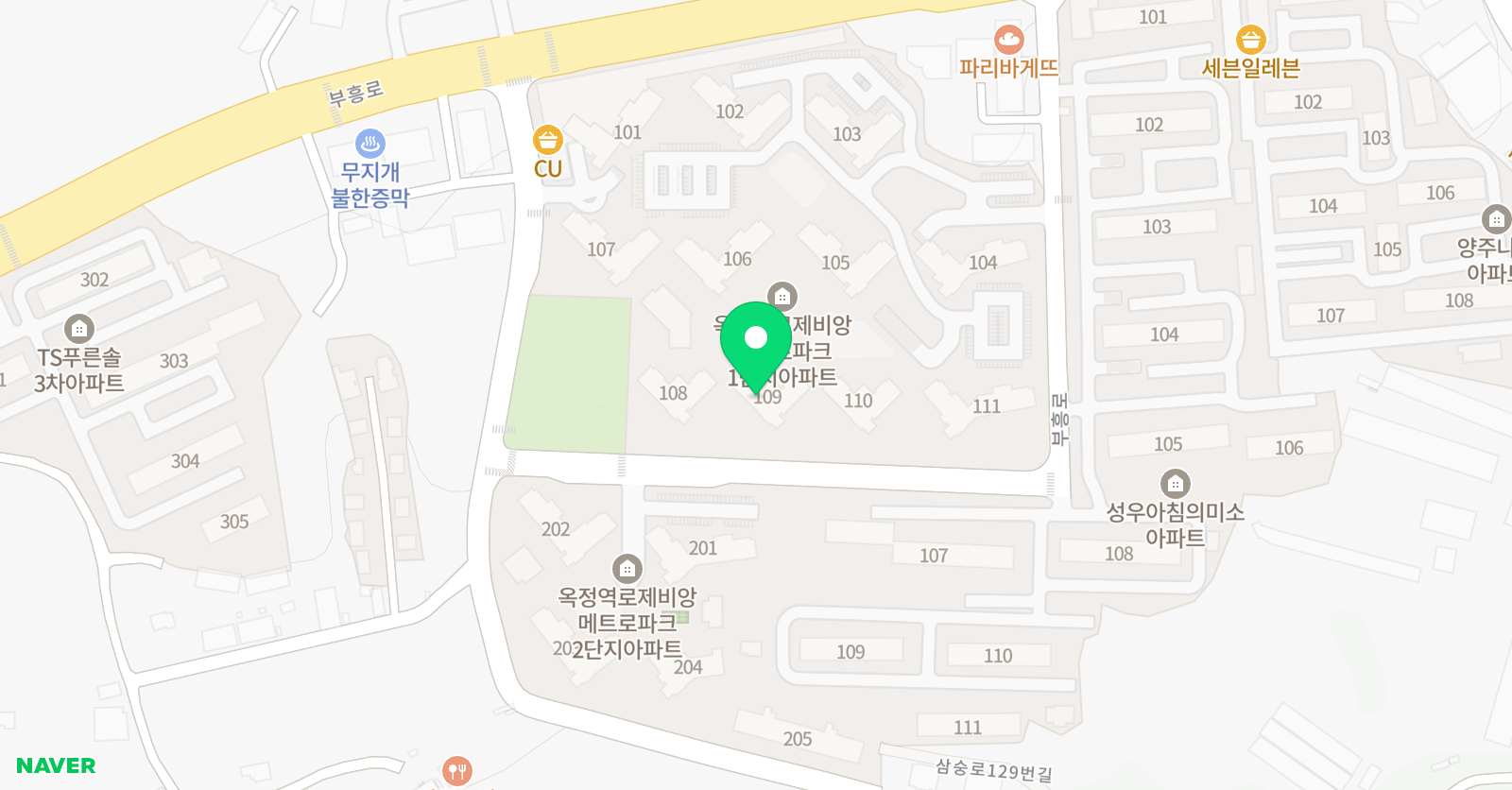 뮤엠 영어 대광NEST 위치