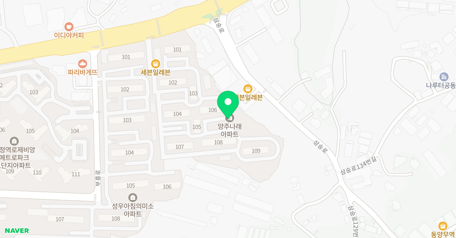 유니댄스아카데미 학원 위치