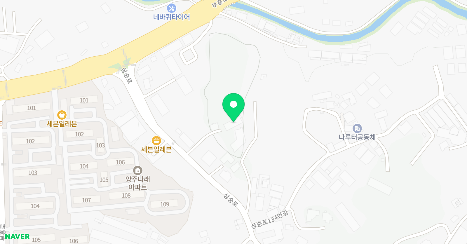양주시티즌 축구클럽 위치