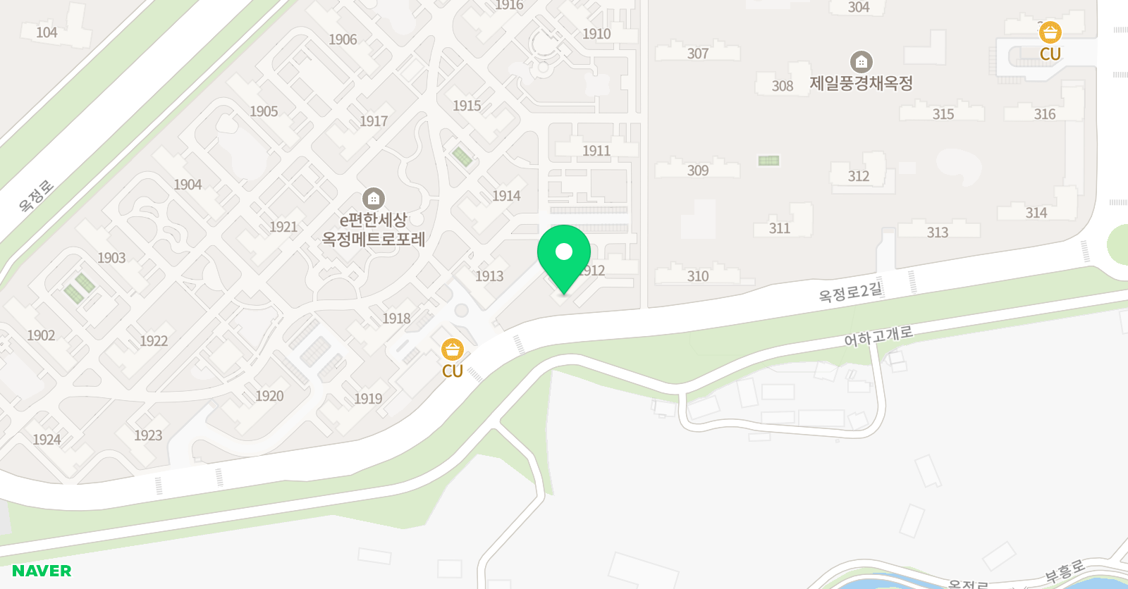 교원더퍼스트 수학학원 옥정 e편한세상 2차교실 위치