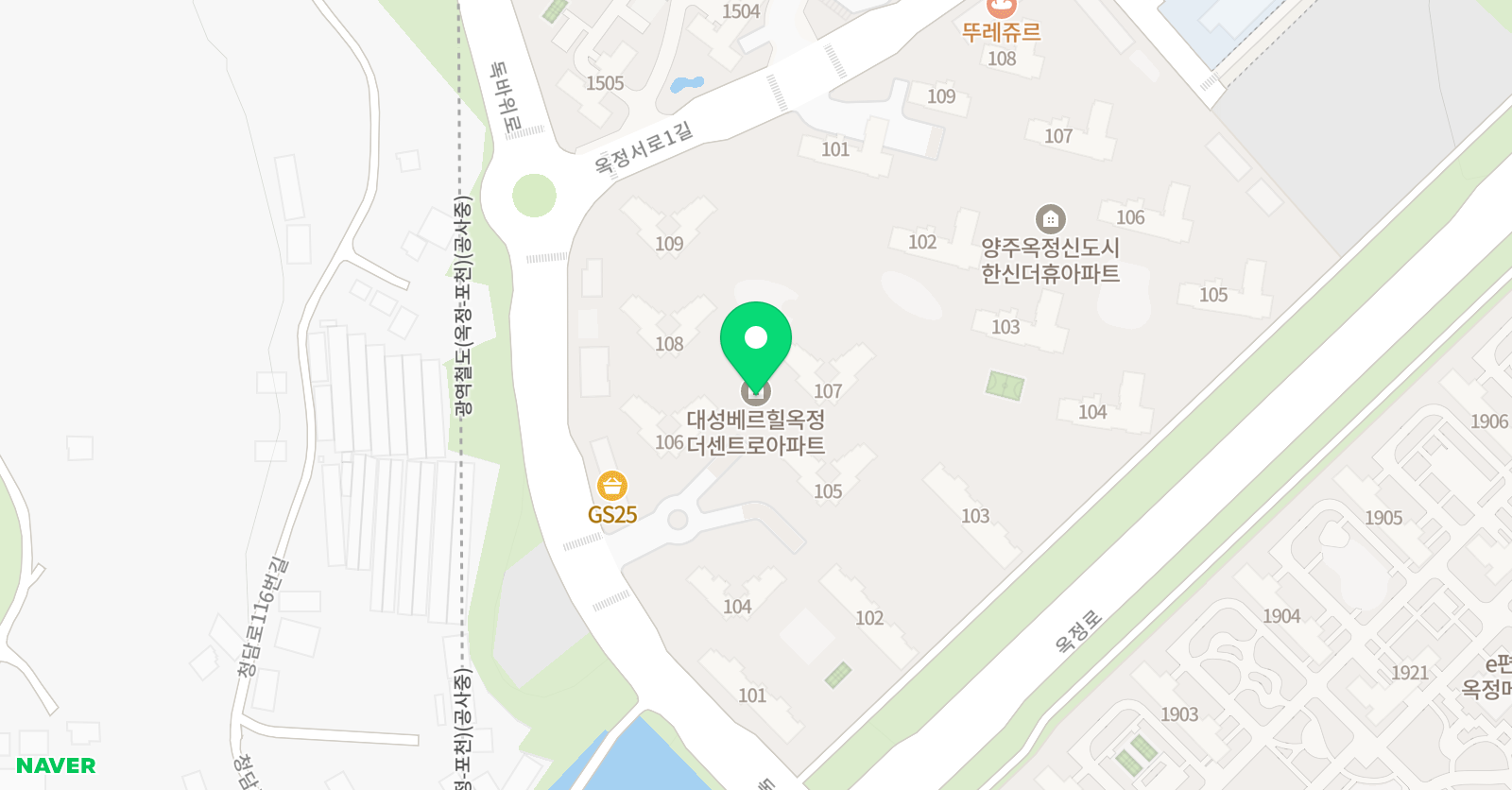 엠베스트SE 옥정캠퍼스 위치