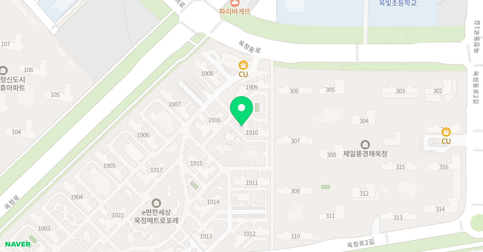 옥정스마트 공부방 위치
