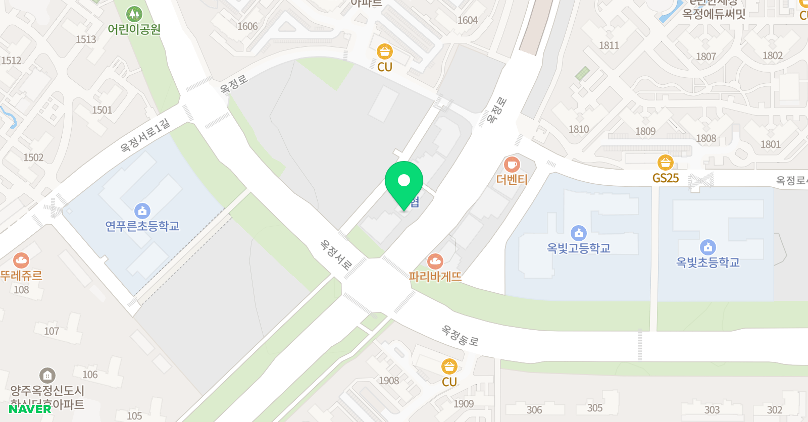 푸른 학원 요리수 연산 책통클럽 위치