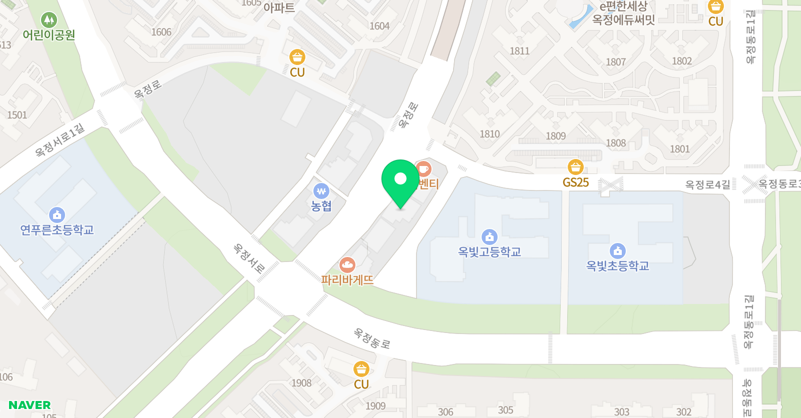 스마트해법 수학 양주옥빛초점 위치
