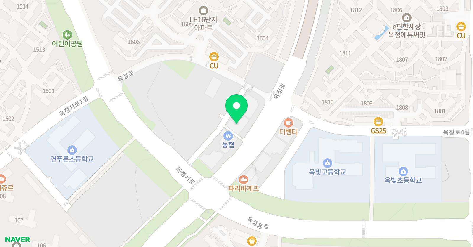 비욘드잉글리쉬 양주옥빛캠퍼스 위치
