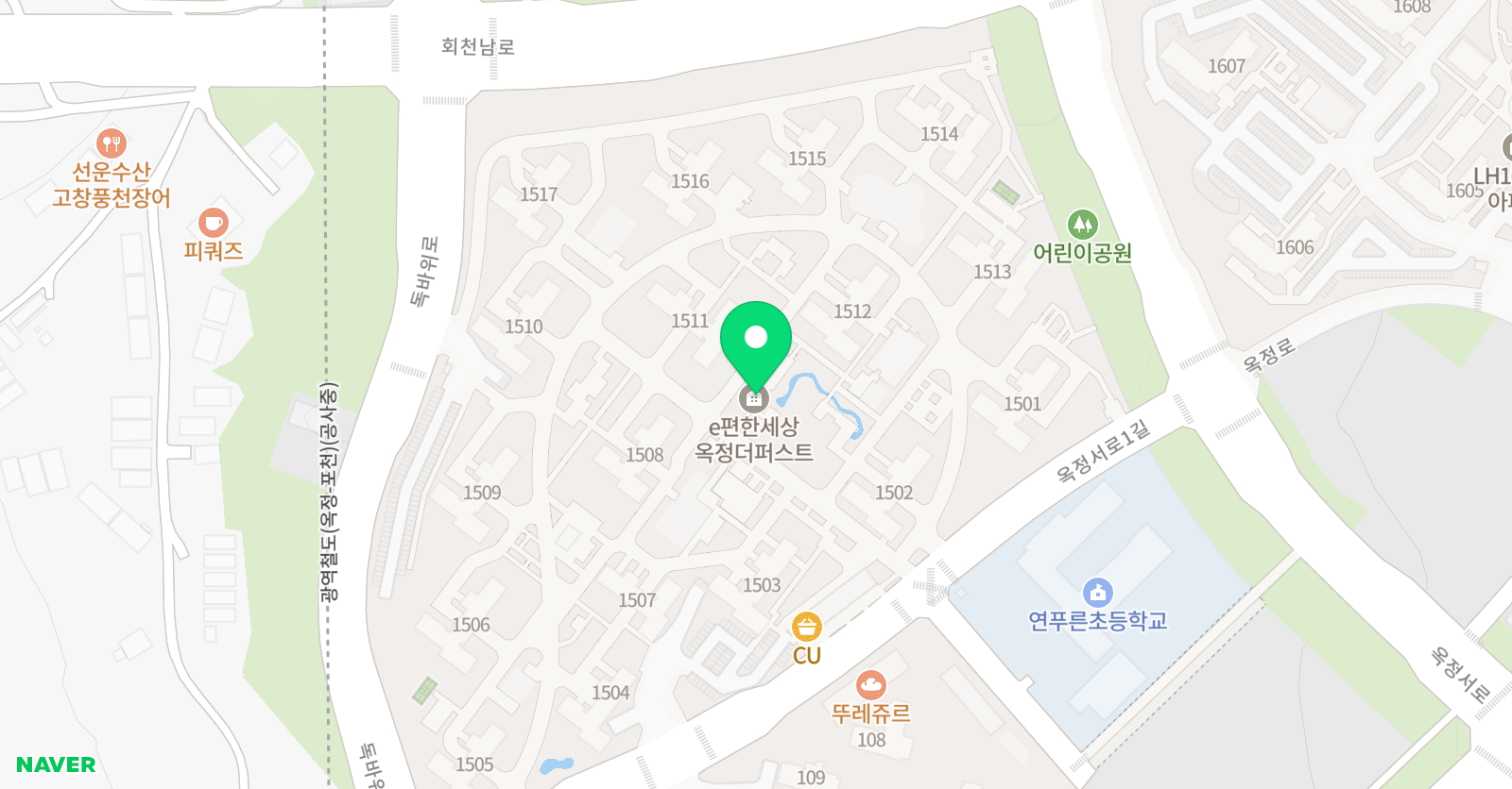 푸르넷 공부방 더퍼스트 위치