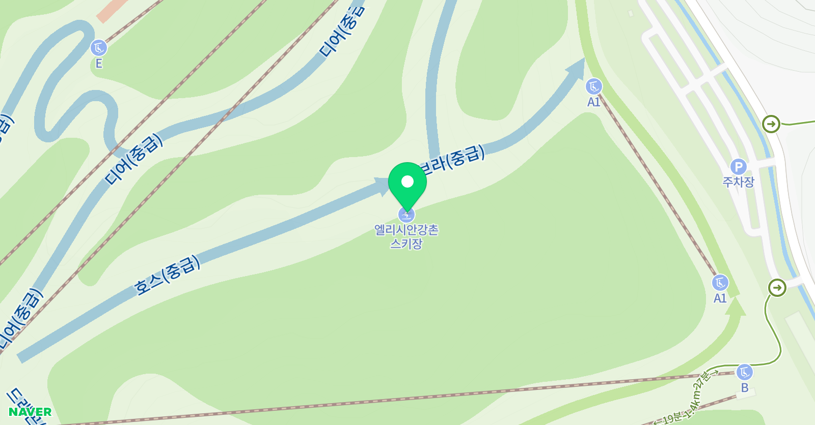 샤크스키 학원 위치