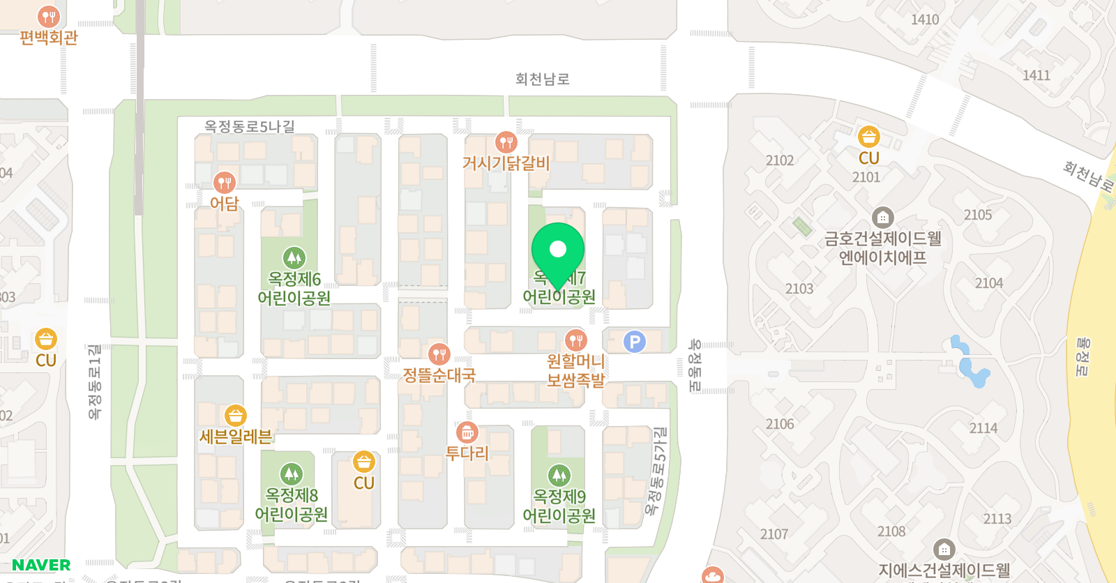 옥정 뮤직 위치