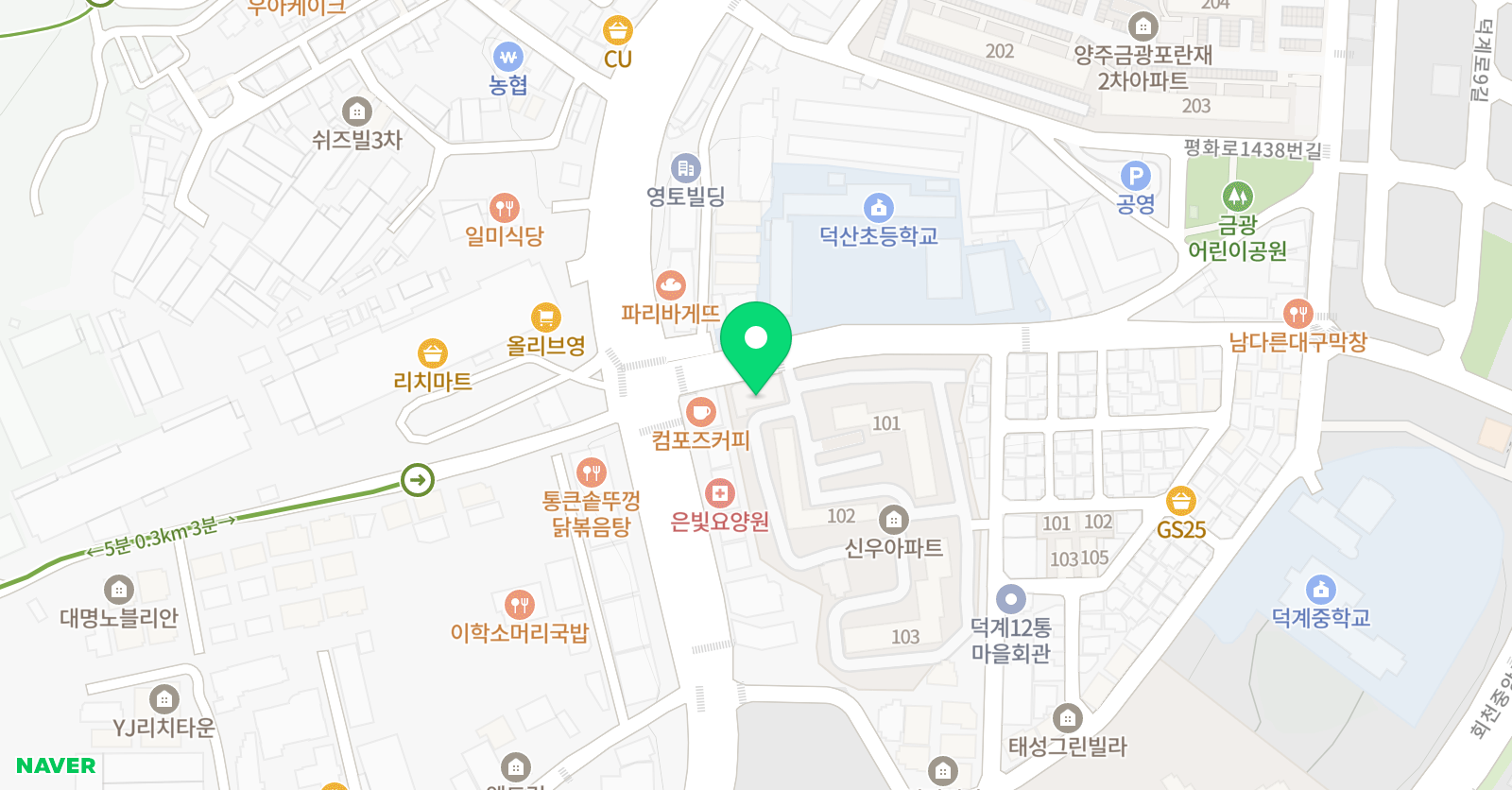성심 피아노학원 위치